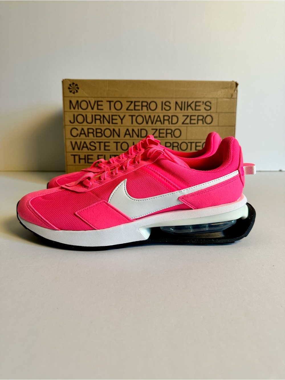 Nike Women's Air Max Pre-Day  Hyper Pink/White Athletic Sneakers